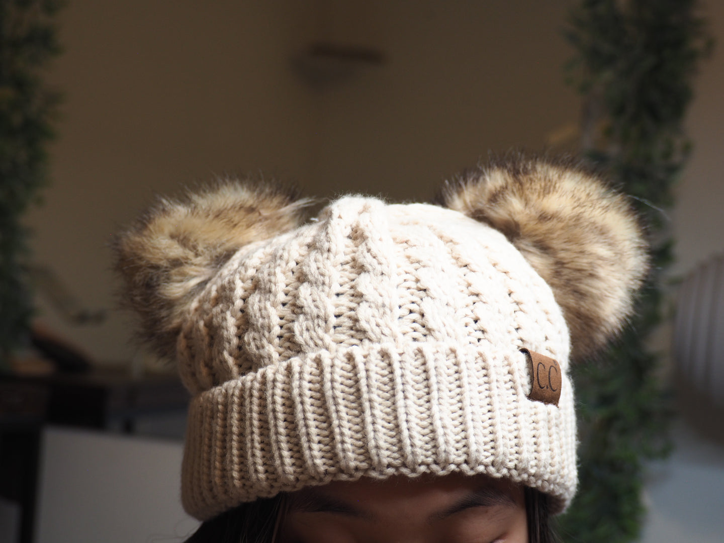 Double Pom Beanie -  ADULT